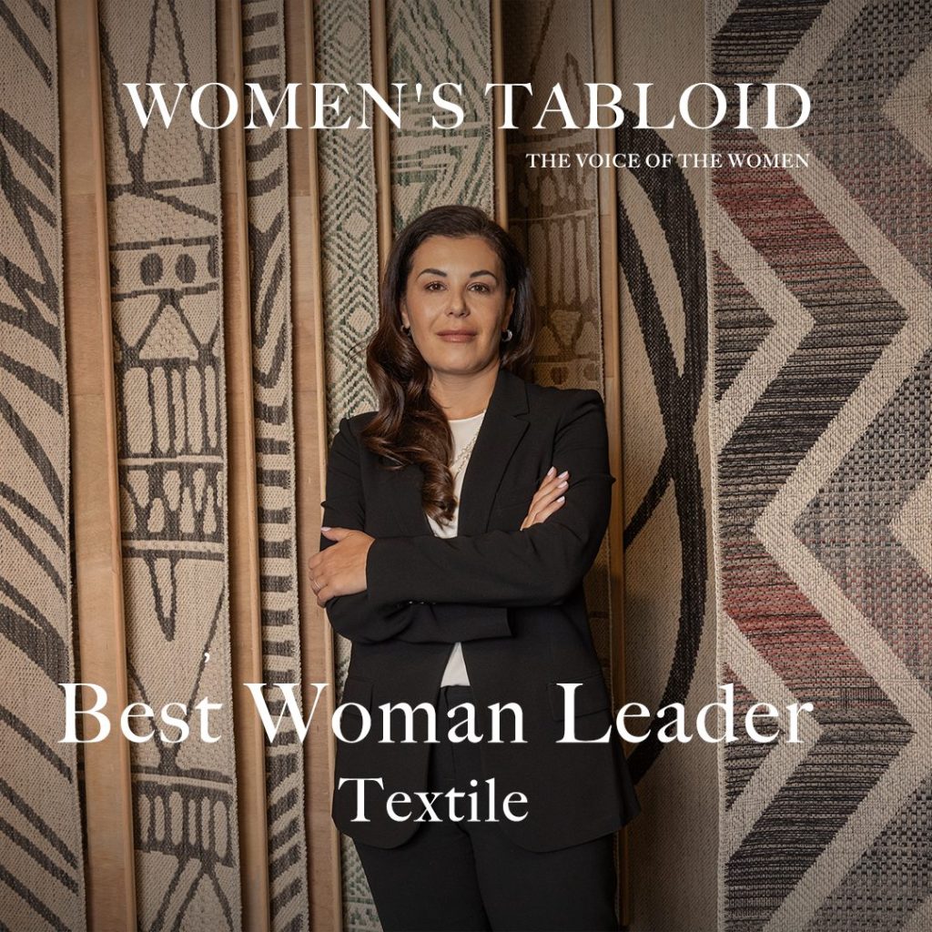 Oriental Weavers’ Chair, Yasmine Khamis Wins the Best Women Leader Award in the Textile Industry